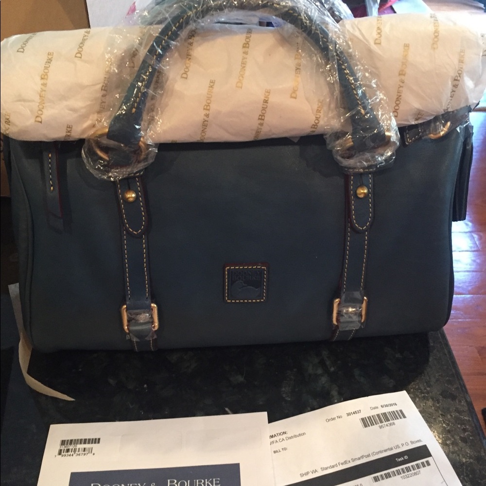 Dooney & Bourke Florentine Medium Satchel Denim